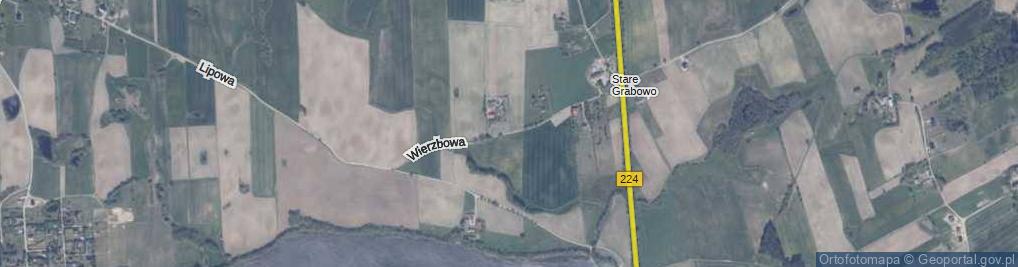 Zdjęcie satelitarne Wierzbowa ul.